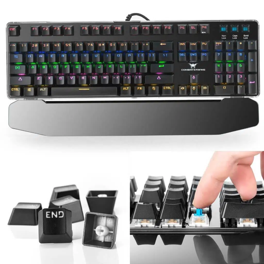 Combaterwing-Teclado-Gaming-Mecánico-Cable