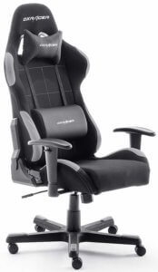 mejor-silla-gamer-robas-lund-hecho-de-tela-gris-negro