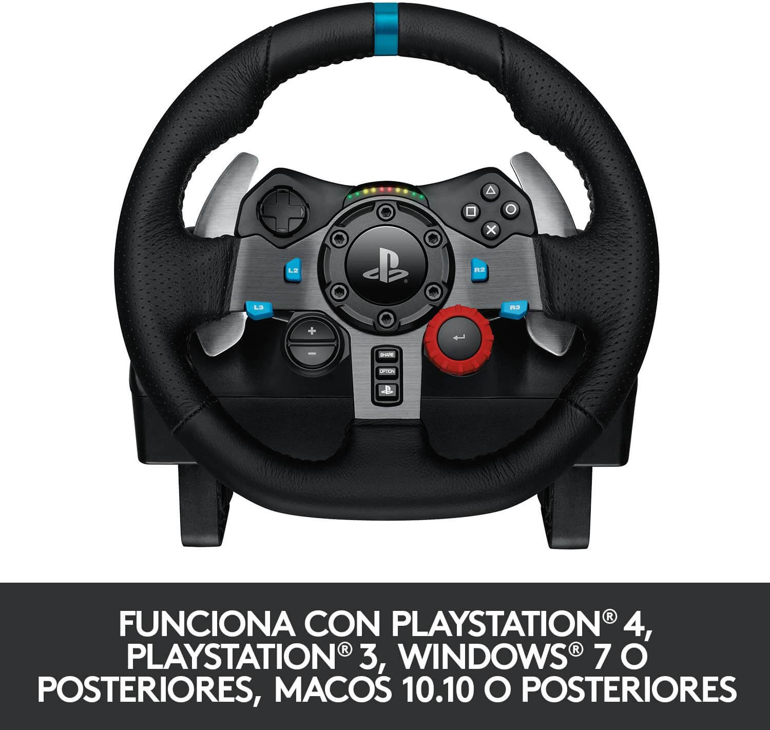 Logitech G29 Driving Force Racing Wheel For Ps5 - Ps4 Ps3 In Lapaz - Foto 9