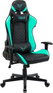 Valk-silla-gamer-gaming-color-verde-negro-agua-marina